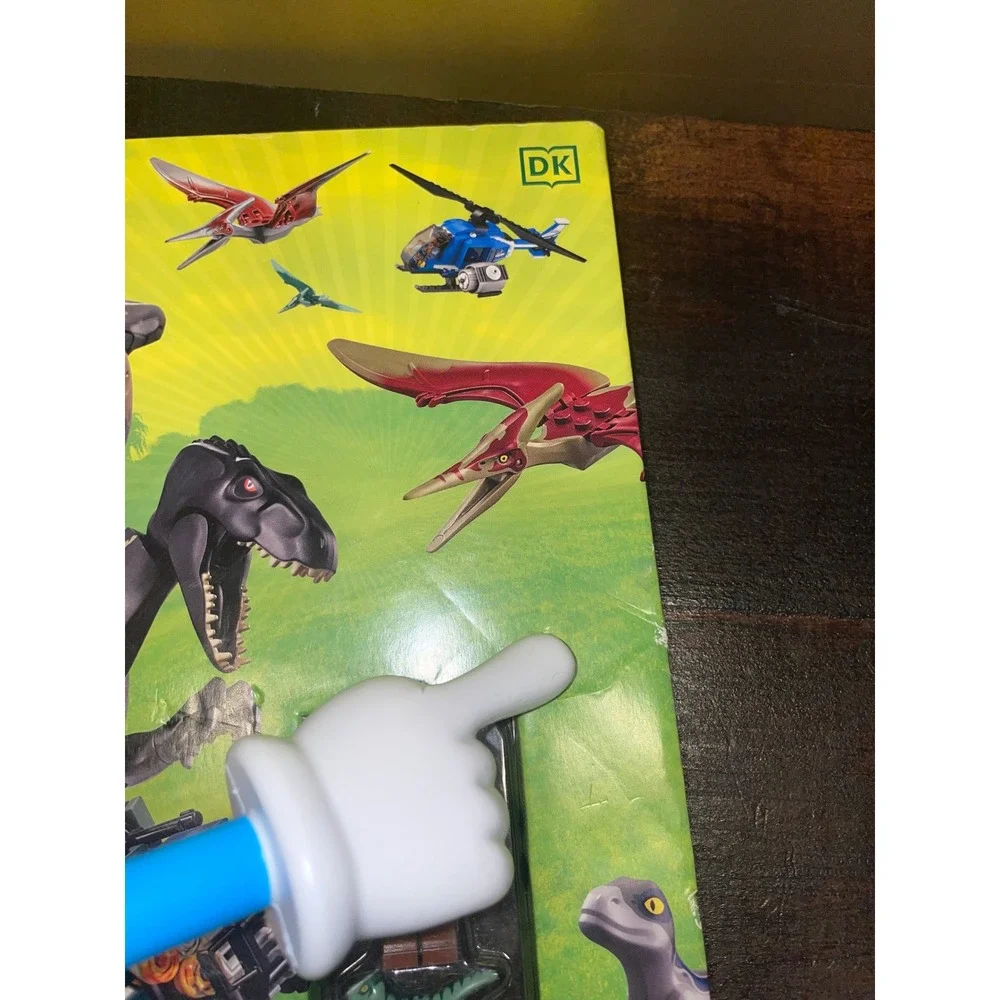 LEGO Jurassic World Dorling Kindersley Quiz-O-Saurus Rex‎ Minifigure Book